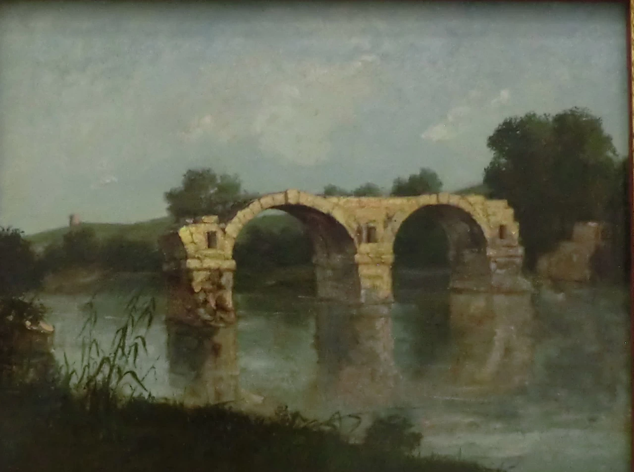  89-Il ponte a Ambrussum-Musée Fabre - Montpellier (France) 